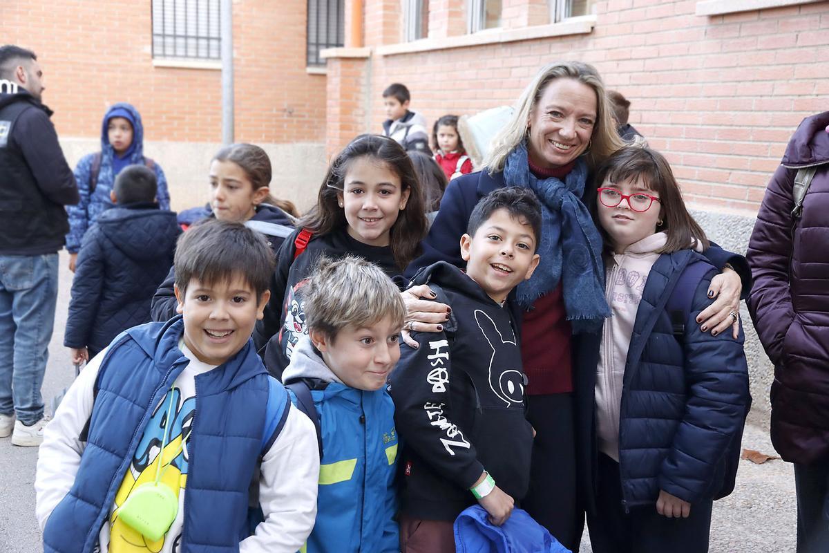 Escola de Nadal del pasado año en Puçol.