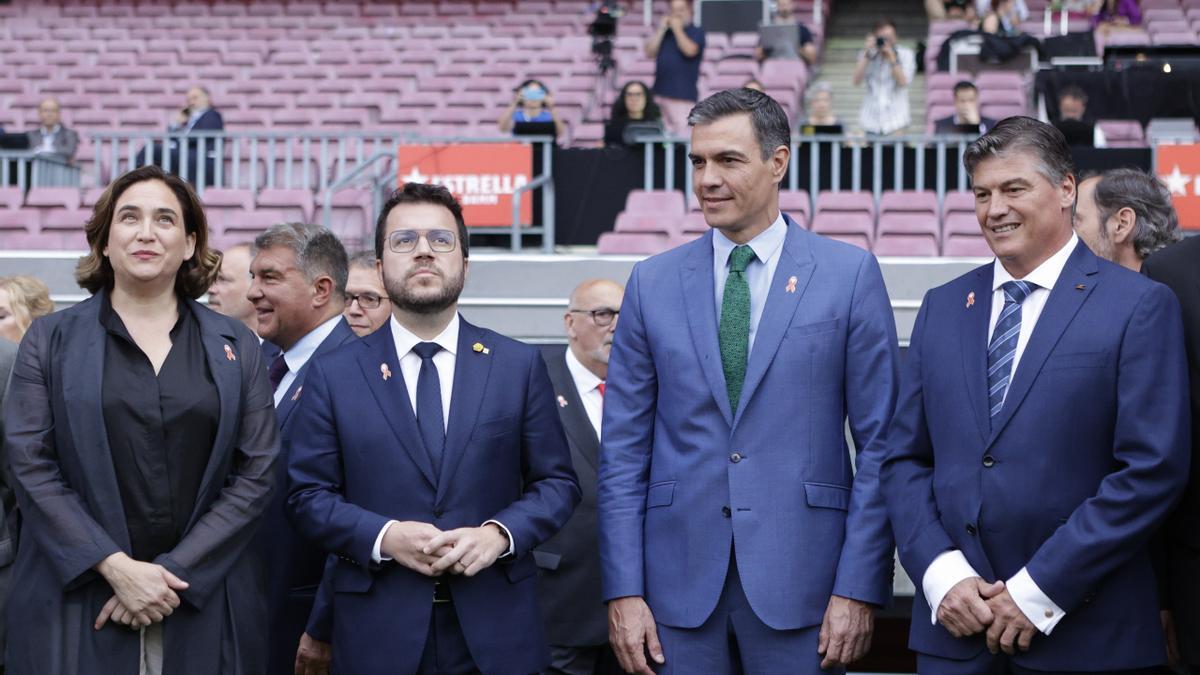 Pedro Sánchez apuesta por el diálogo en su reencuentro con Pere Aragonés