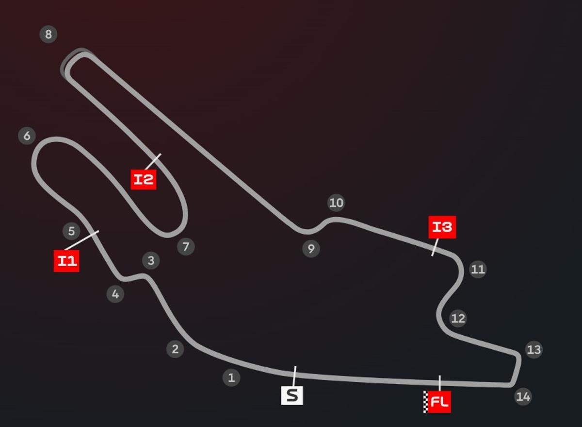 El circuito de Le Mans, en Francia