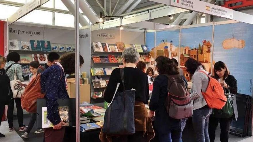 La editorial Kalandraka en la Feria del Libro de Bolonia.