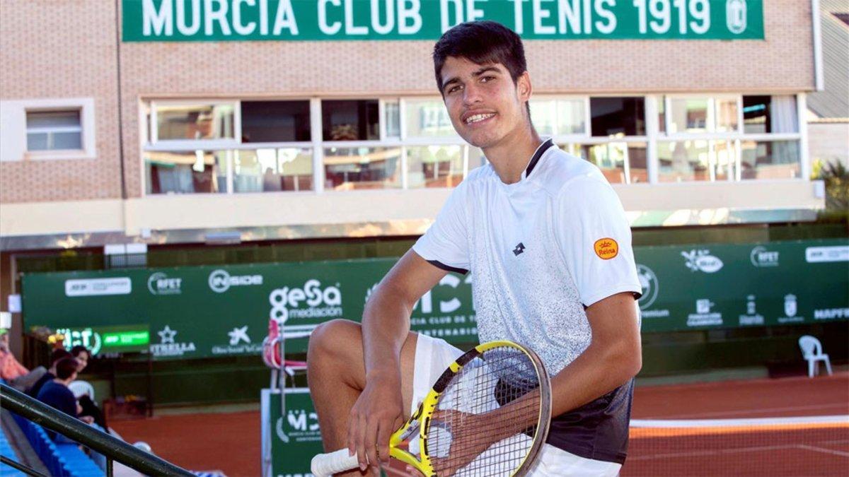 Alcaraz, con ganas de debutar en el Barcelona Open Banc Sabadell