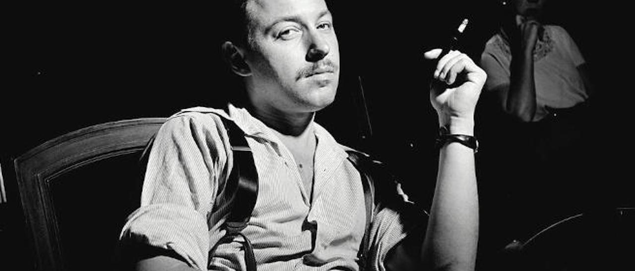 El dramaturgo americano Tennessee Williams.