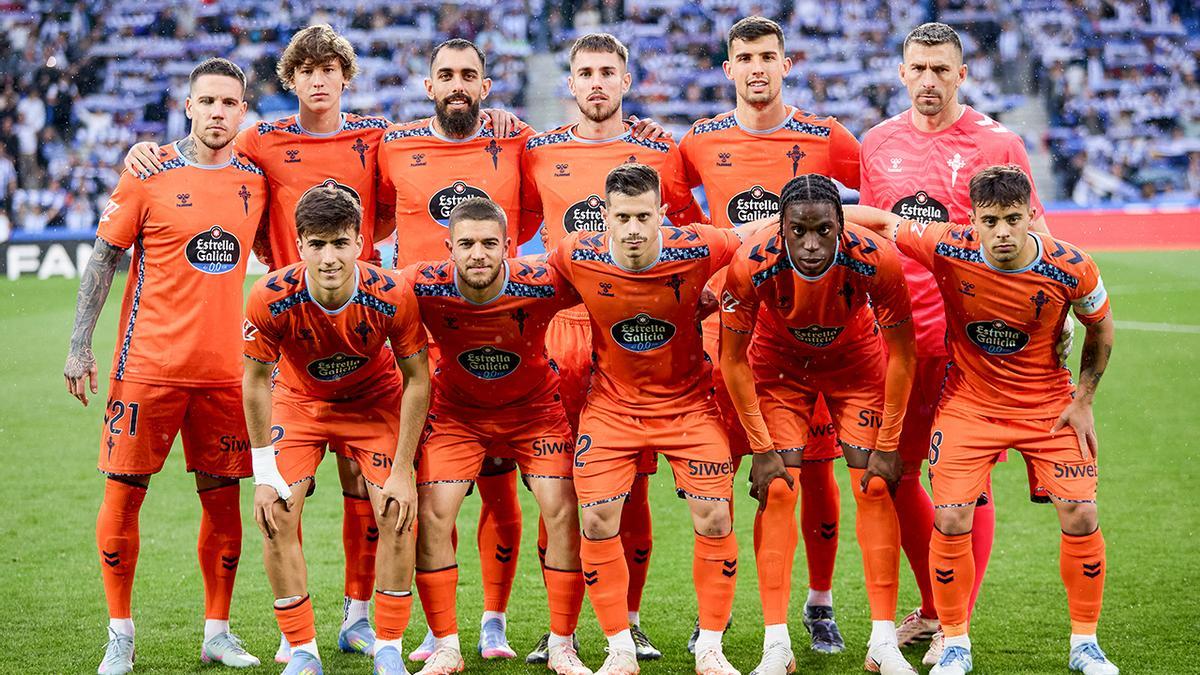Foto de familia del partido del Celta disputado en el Reale Arena