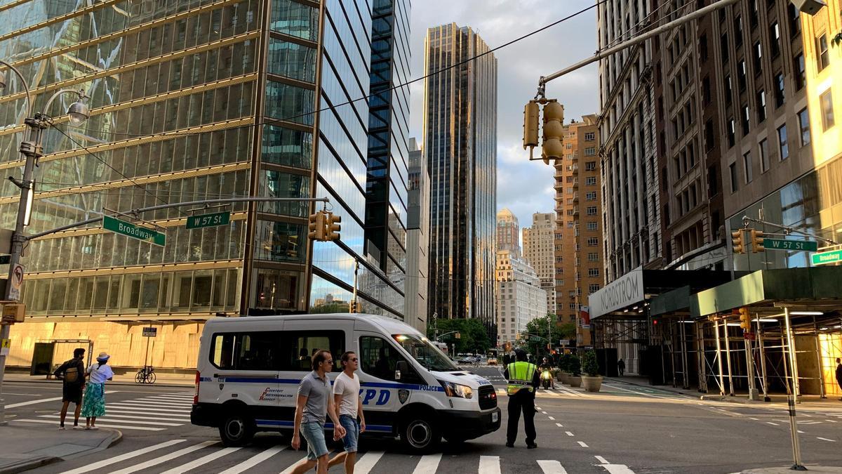 Ciudad de Nueva York durante la pandemia de coronavirus.