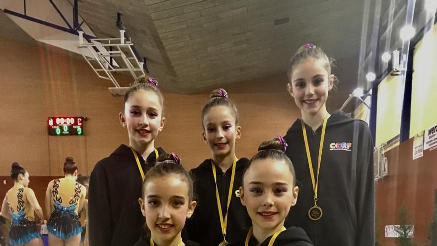 Primer lloc del CGR Figueres infantil a Santa Coloma