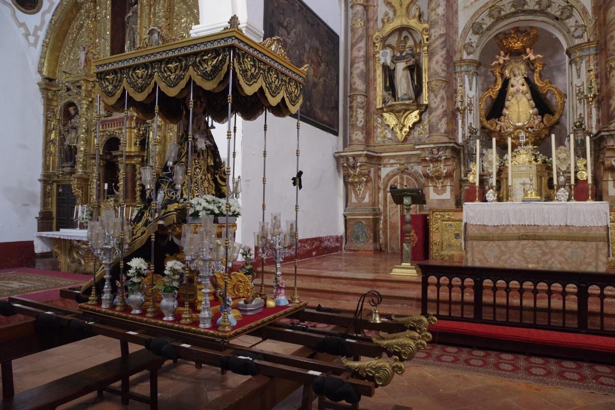 Fotos de la procesión de tronos chicos de Antequera