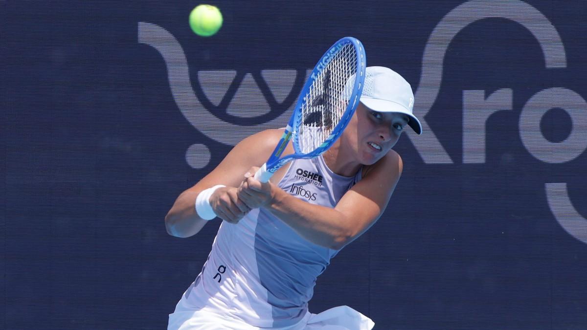 Iga Swiatek, en Cincinnati