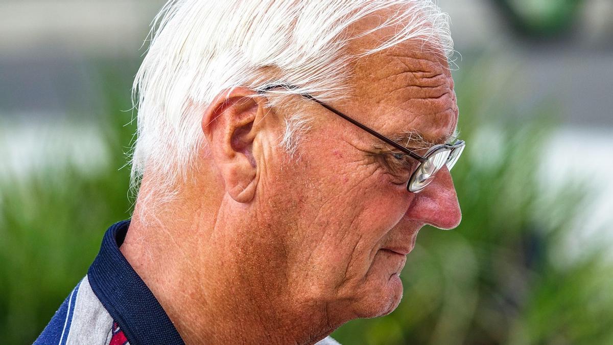 Un jubilado en una imagen de archivo