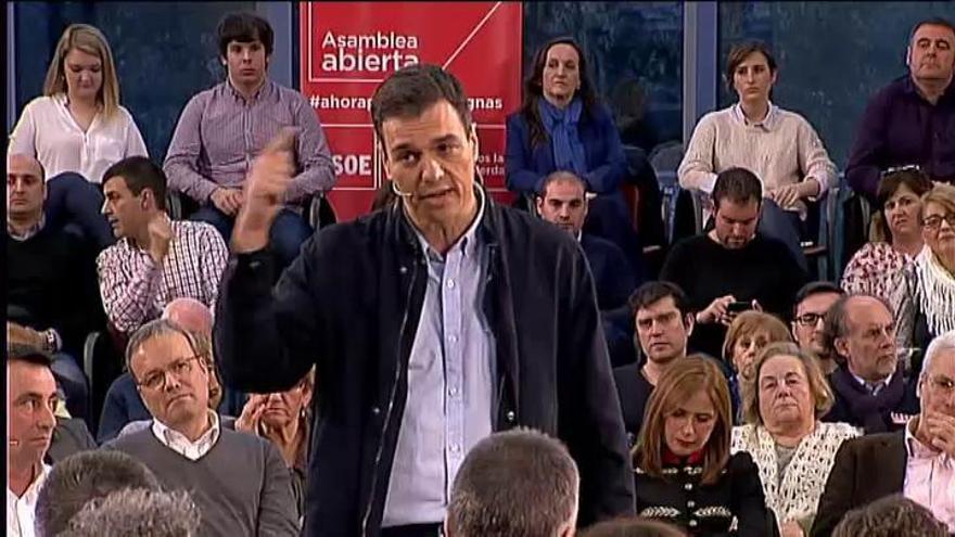 Pedro Sánchez: "Un Gobierno que no tiene Presupuestos no puede gobernar "