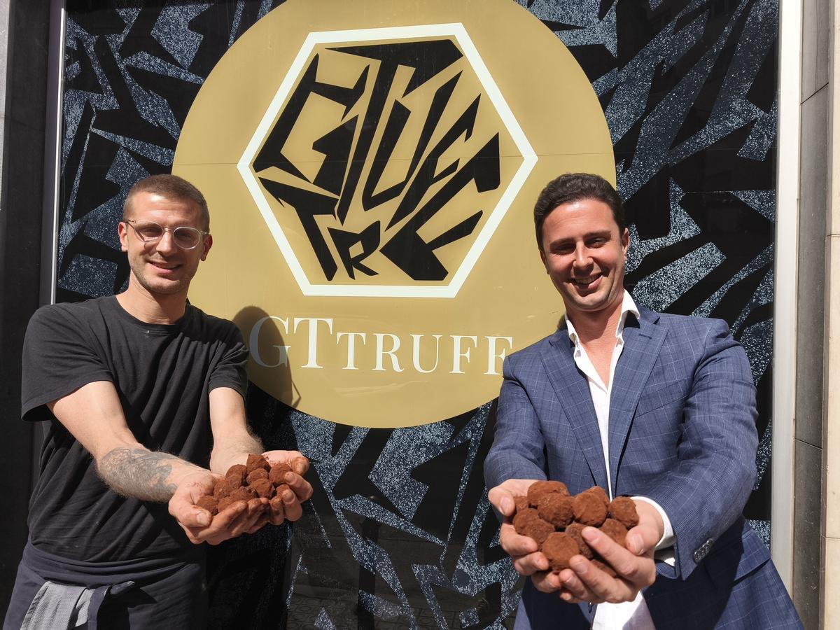 Gerard Pons i Toni Lavín, amb trufes elaborades a GT Truff
