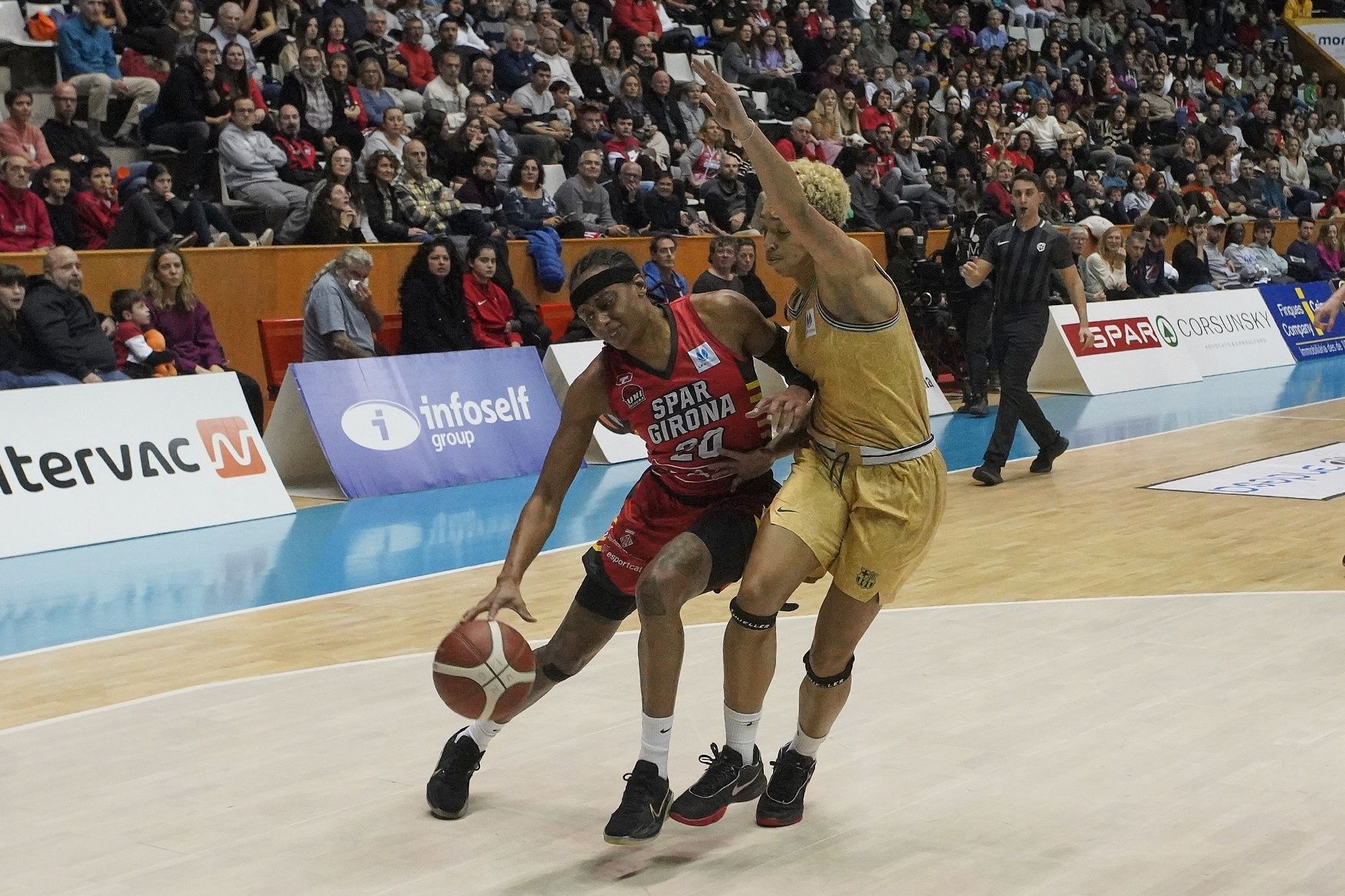 Les millors fotos del Spar Girona - Barça CBS