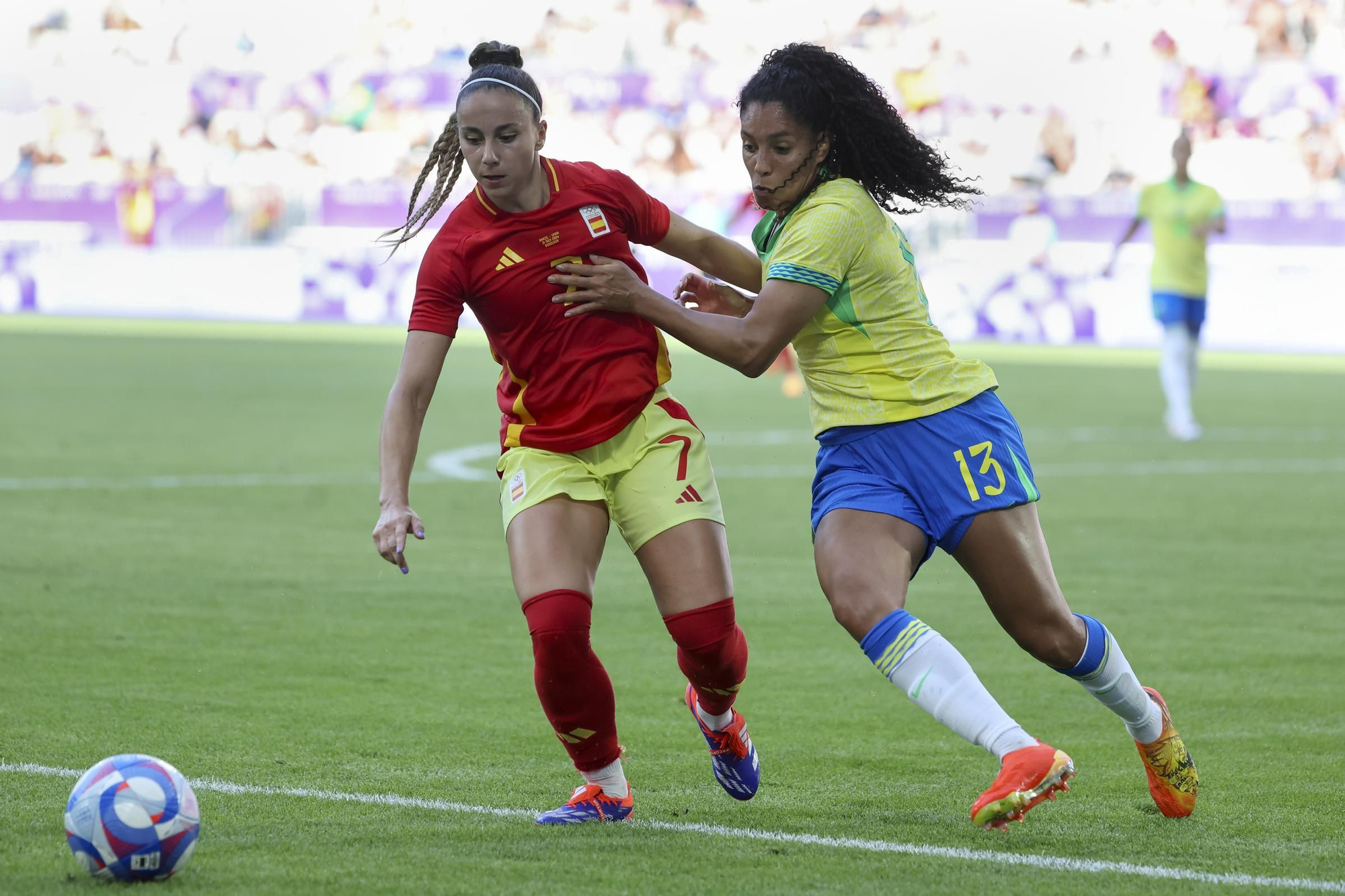 Fútbol Femenino. Brasil - España