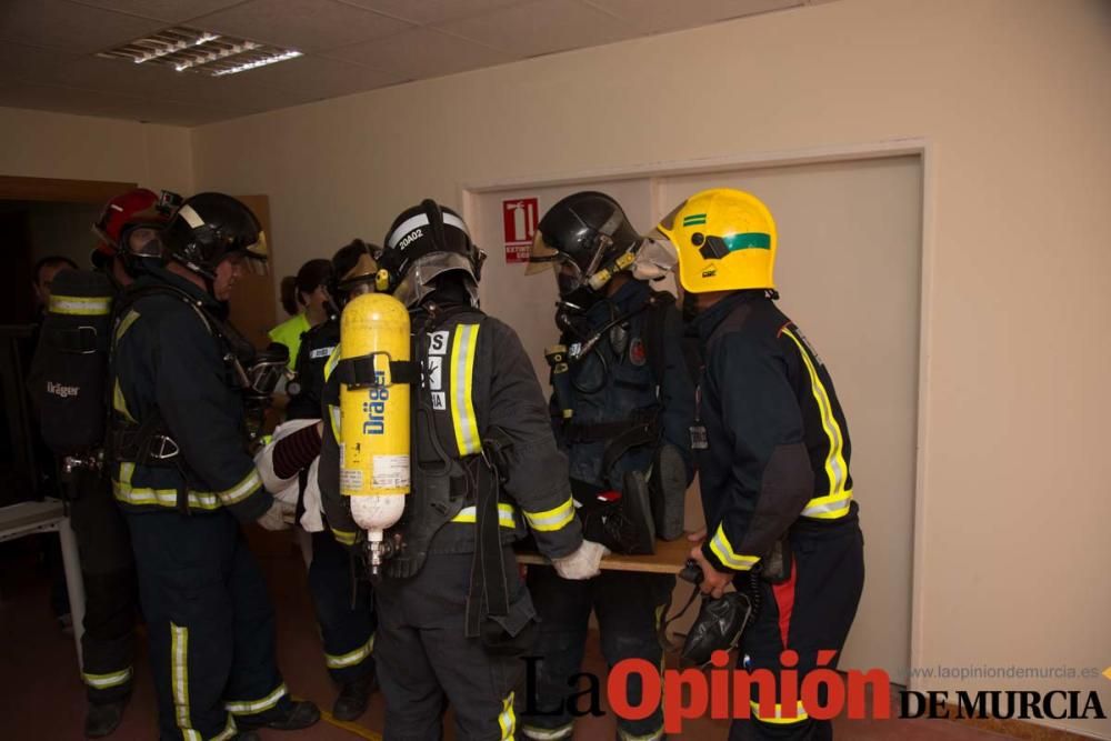 Simulacro de emergencia del Área IV de Salud