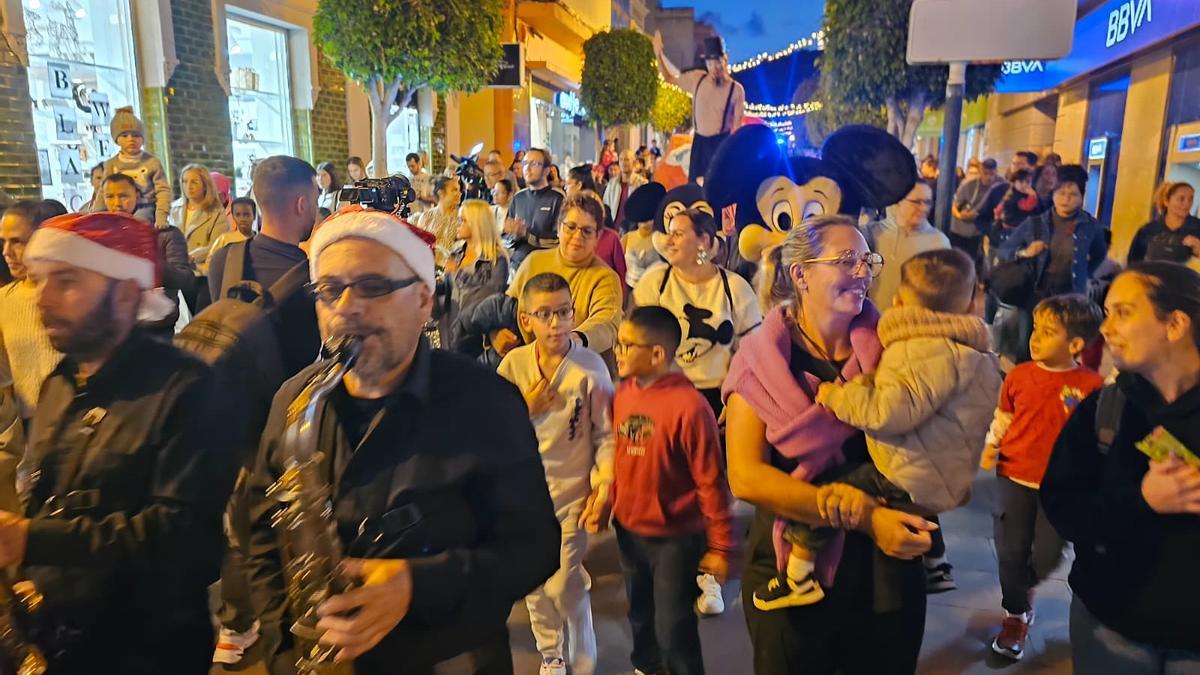 Encendido de Navidad en Telde