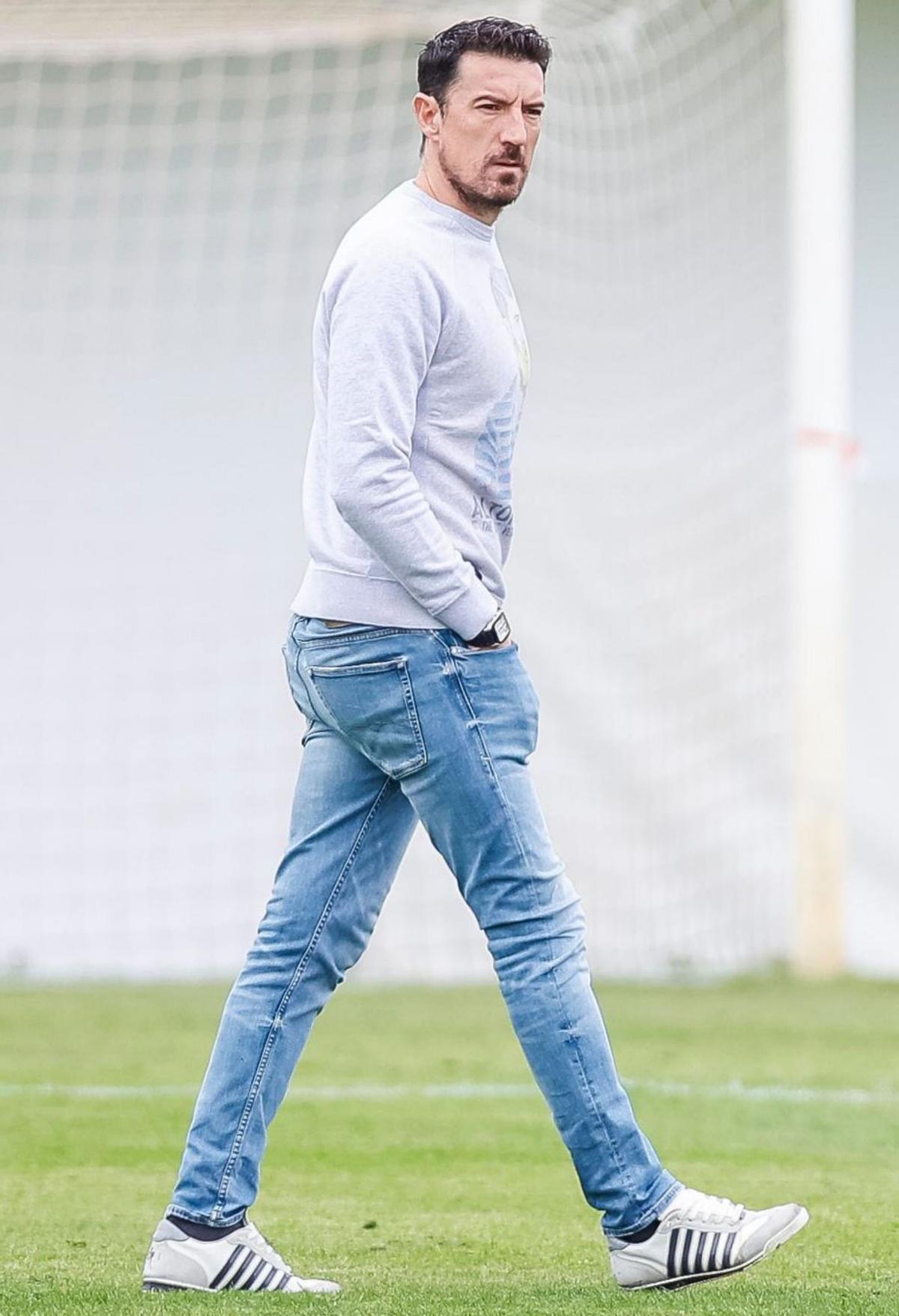 Toché, en la ciudad deportiva del Albacete. | Albacete Balompié