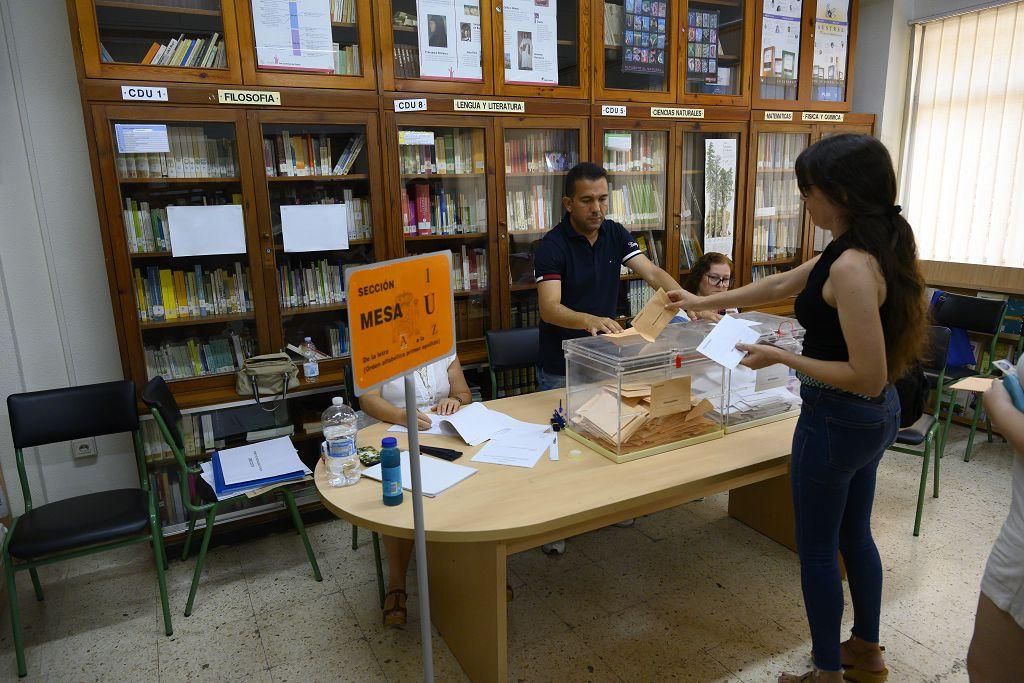 Jornada electoral en Cartagena