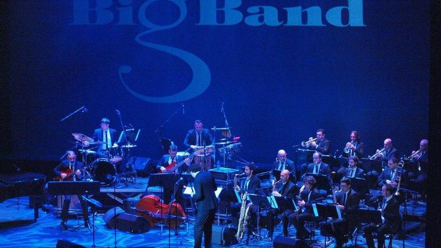 Imagen de la Gran Canaria Big Band en concierto