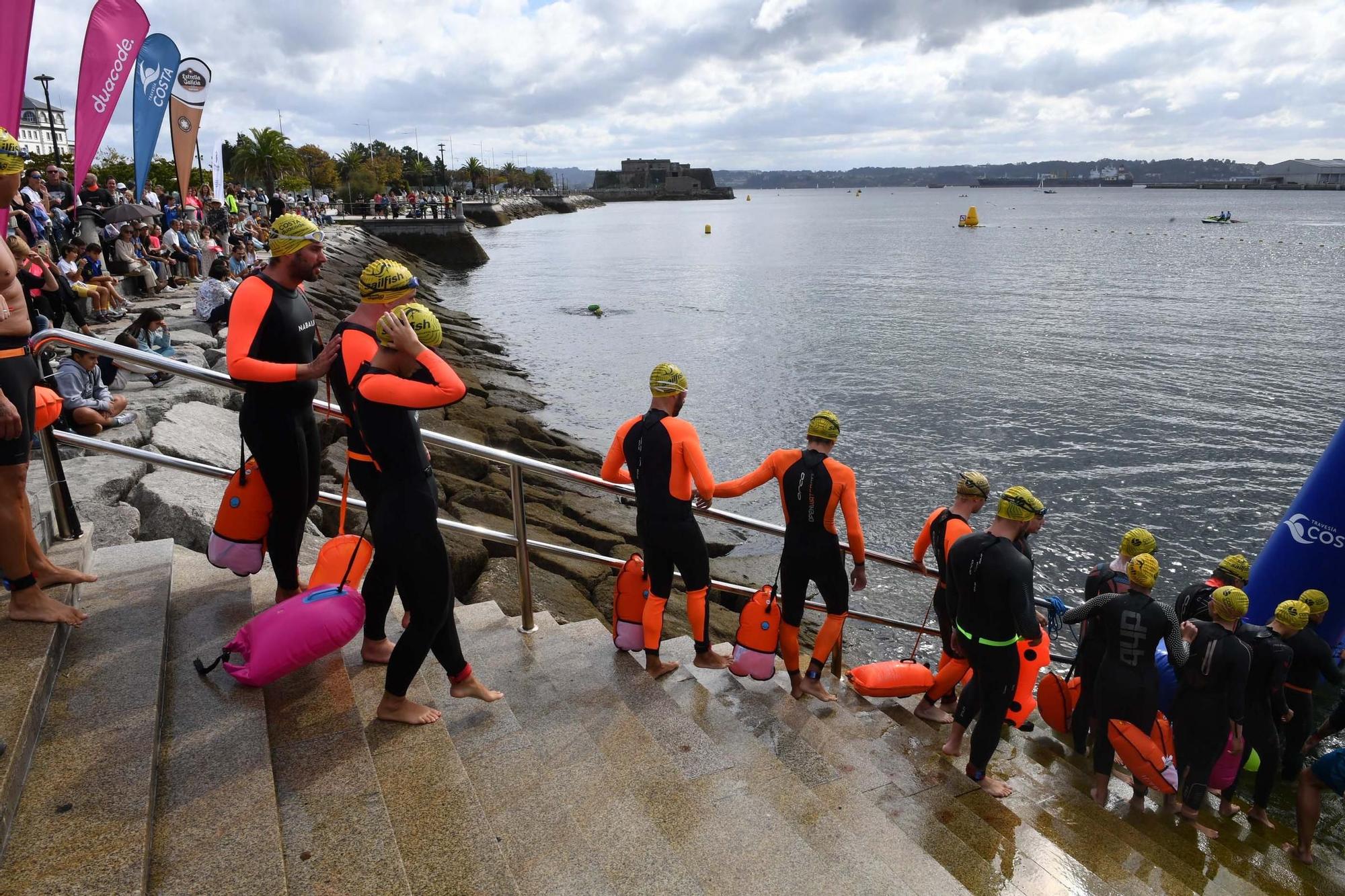 El circuito de aguas abierta Travesía Costa cierra su edición en A Coruña