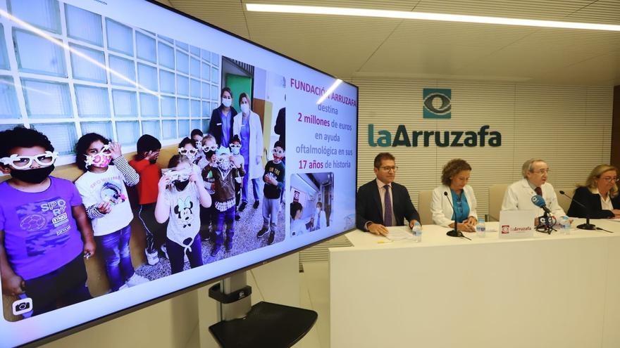 La Fundación Arruzafa destina dos millones de euros a ayuda oftalmológica en sus 17 años de historia