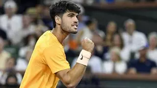 Victoria de oficio de Alcaraz en Montecarlo