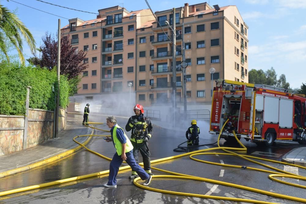 Alarma entre los vecinos de A Caeira