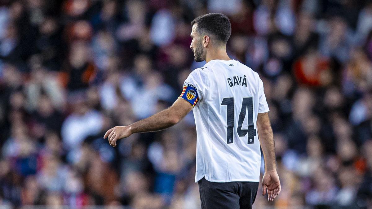 Gayà es siempre uno de los grandes referentes del Valencia.
