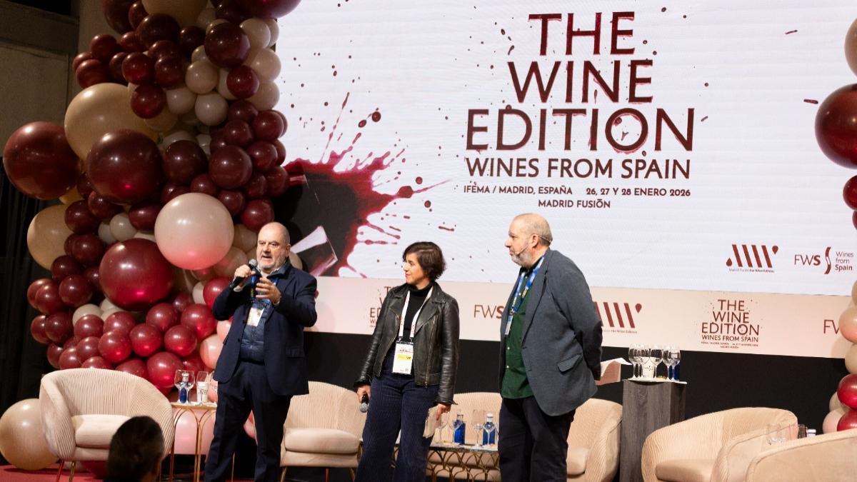 Benjamín Lana, director general de Vocento Gastronomía y Madrid Fusión presenta ''The Wine Edition Wines from Spain'.