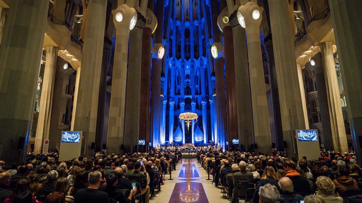 Concierto de Navidad de la Sagrada Família 2024.