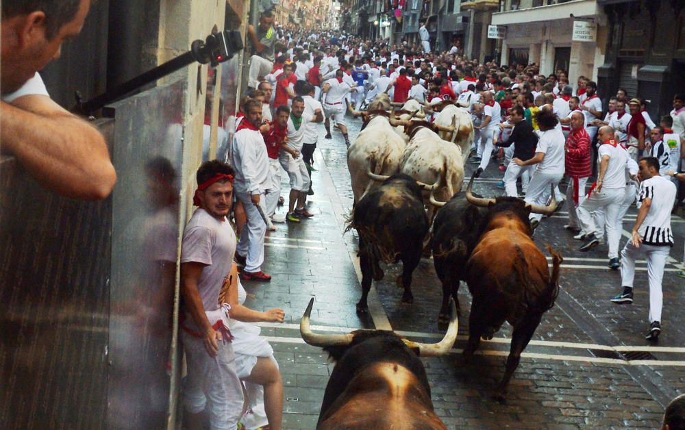 Primer 'encierro' de Sant Fermí