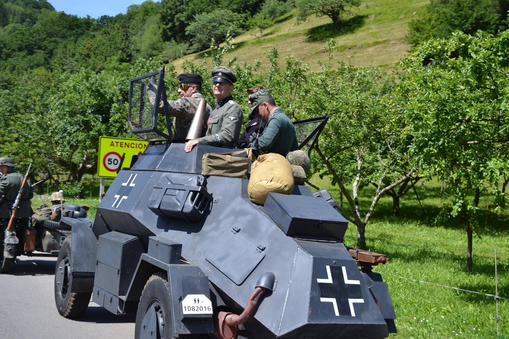 EN IMÁGENES: El Desembarco de Normandía vuelve a Silviella, en Belmonte