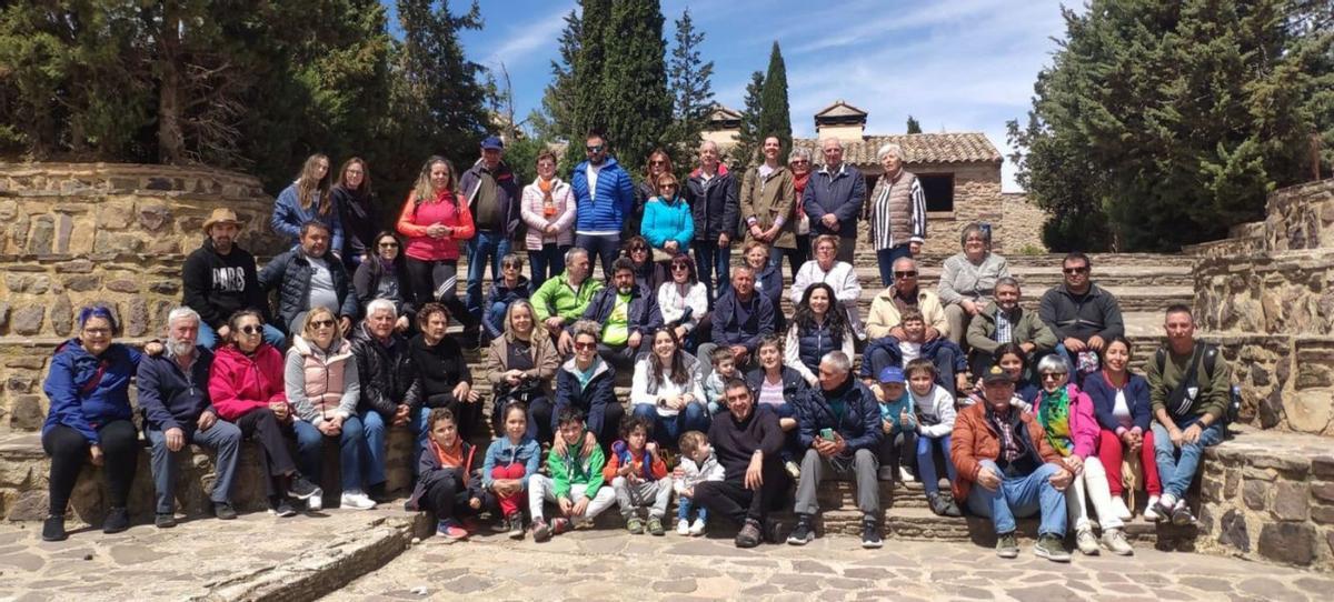 Los vecinos de Rueda celebraron el segundo sábado de mayo su romería al Santuario de la Virgen de Rodanas.  | SERVICIO ESPECIAL