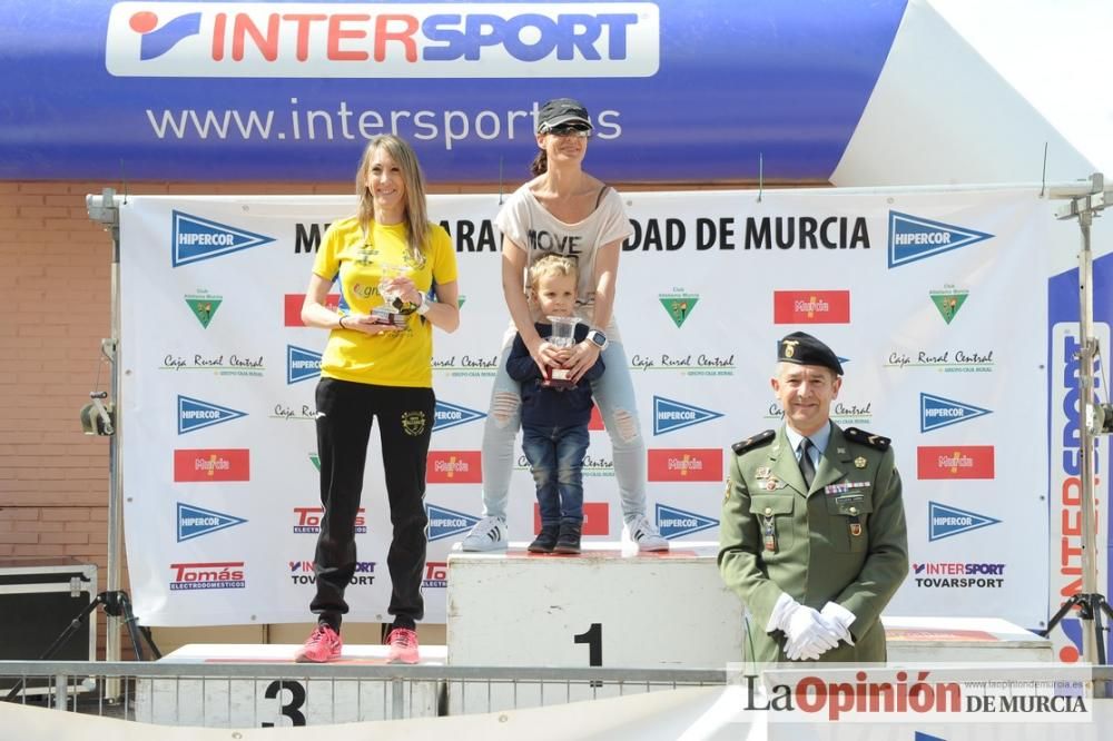 Media Maratón de Murcia: podios