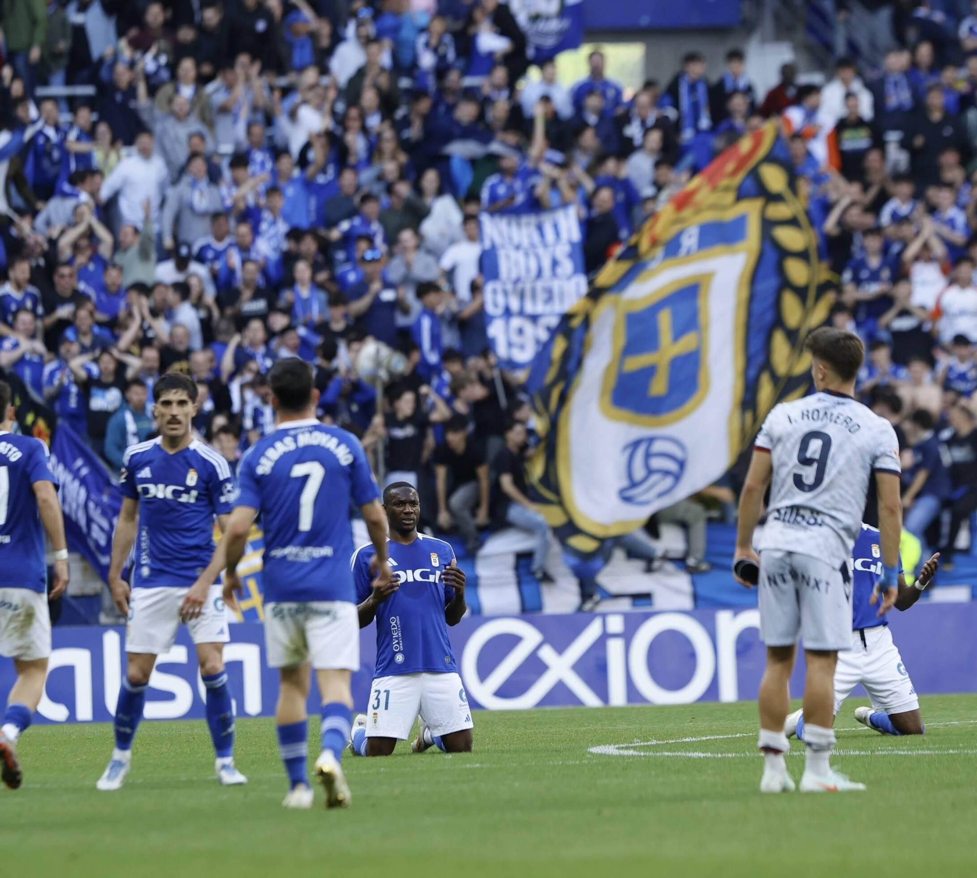 Así fue el partido entre el Oviedo y el Levante