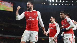 dtorras36739469 ara1  london  united kingdom   01 01 2017   arsenal s olivie170101180556