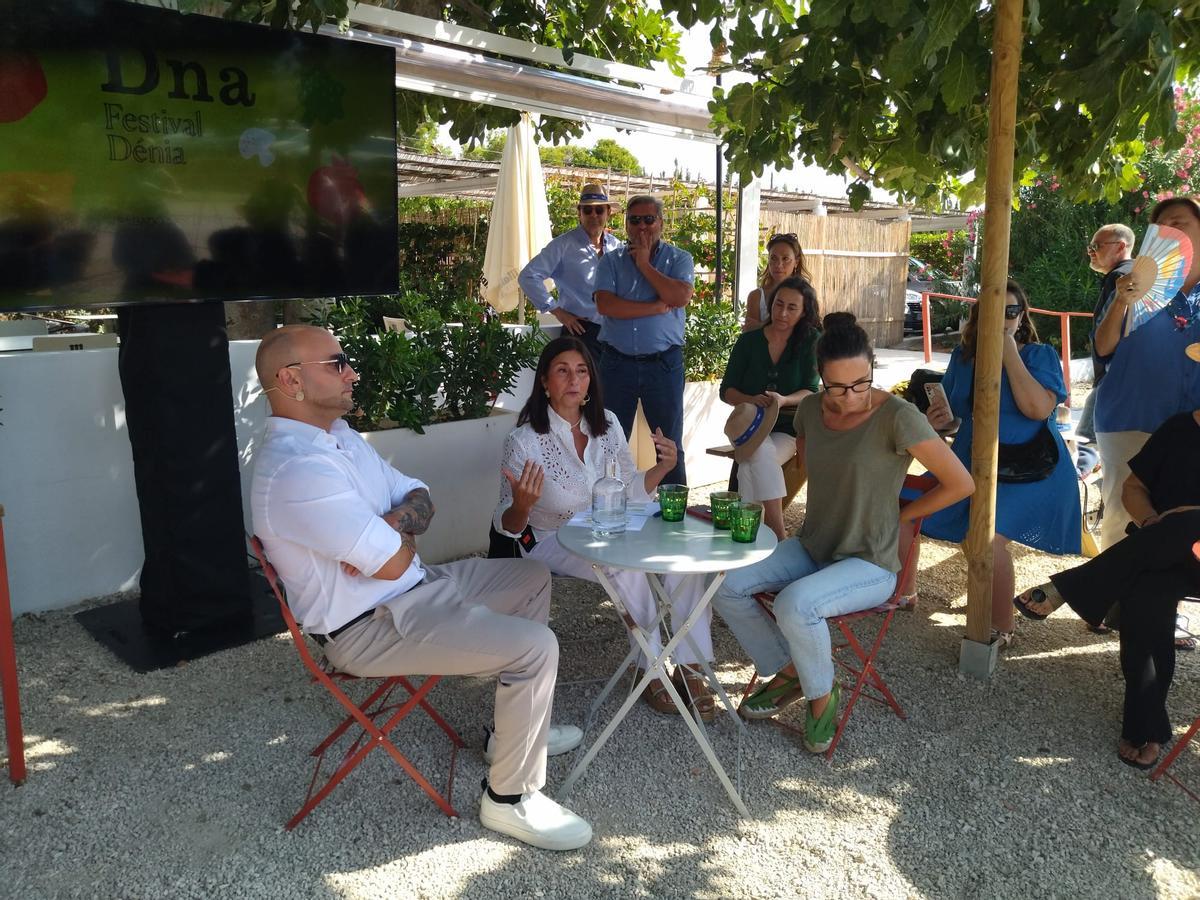 Juanfran Valiente, Reme Cerdá y Verònica Cortes han reflexionado sobre la huerta y los restaurantes