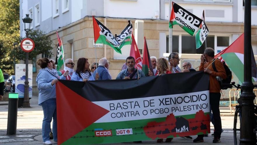 Los sindicatos convocan varios actos en apoyo a Palestina | NOÉ PARGA