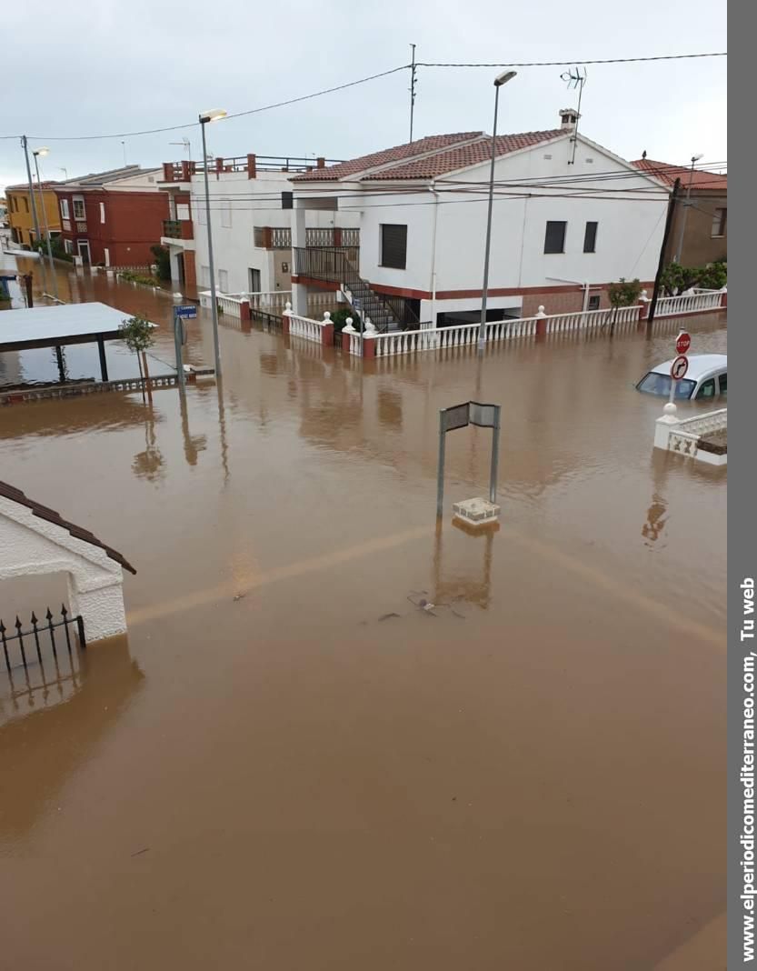 La imágenes más impactantes de la lluvia en Castellón