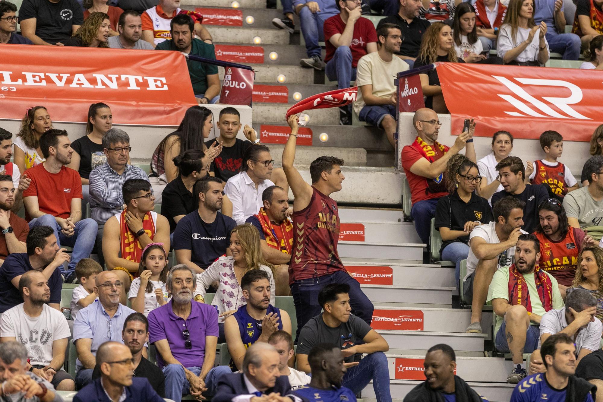 UCAM Murcia - Bilbao Basket en imágenes.