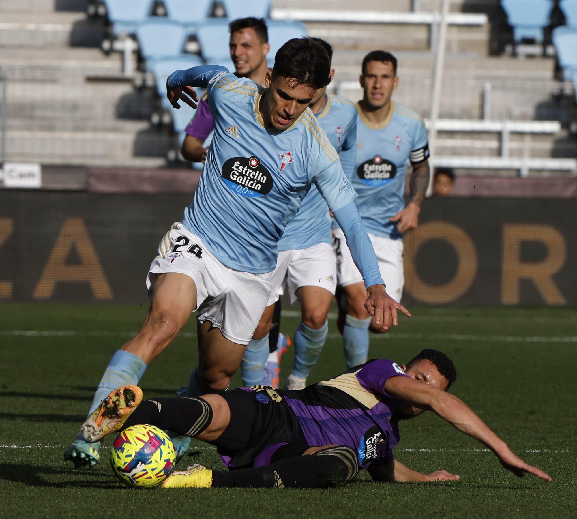 Las mejores imágenes del Celta-Valladolid (3-0)