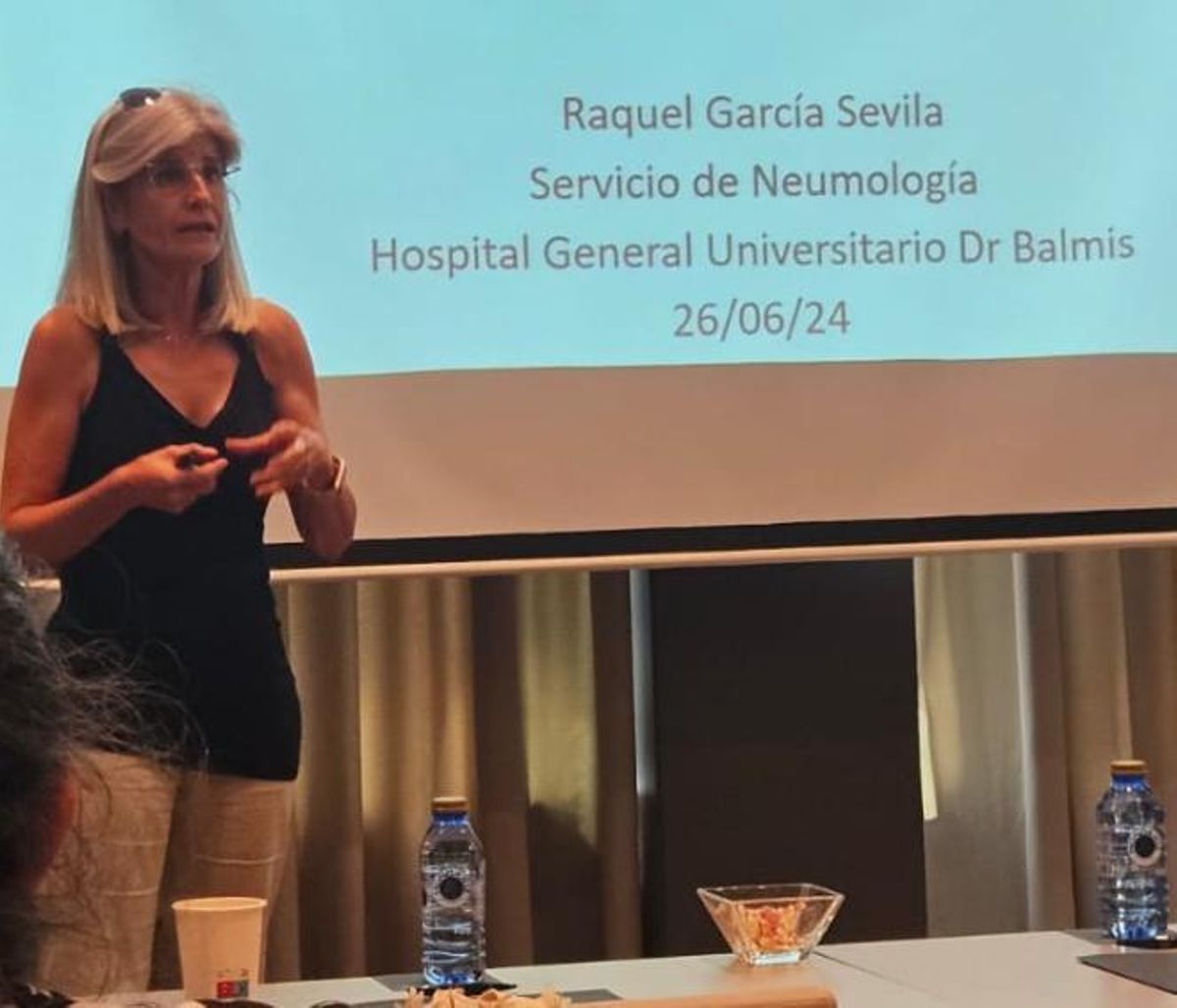 La doctora Raquel García Sevila