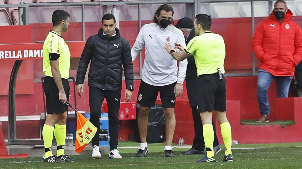 Pérez Pallás descobreix un fora de joc mil·limètric de Bueno i frustra el Girona