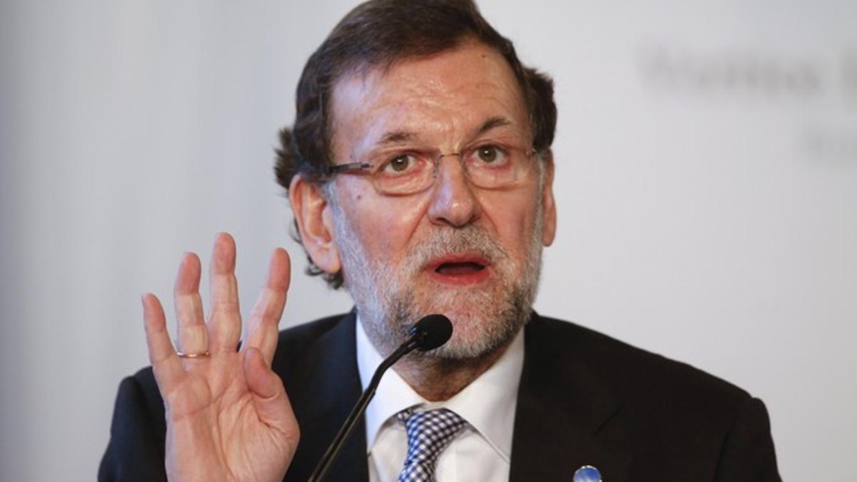 Mariano Rajoy en Roma.