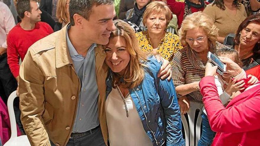 Sánchez s&#039;aferra a Díaz en la precampanya electoral del 20-D