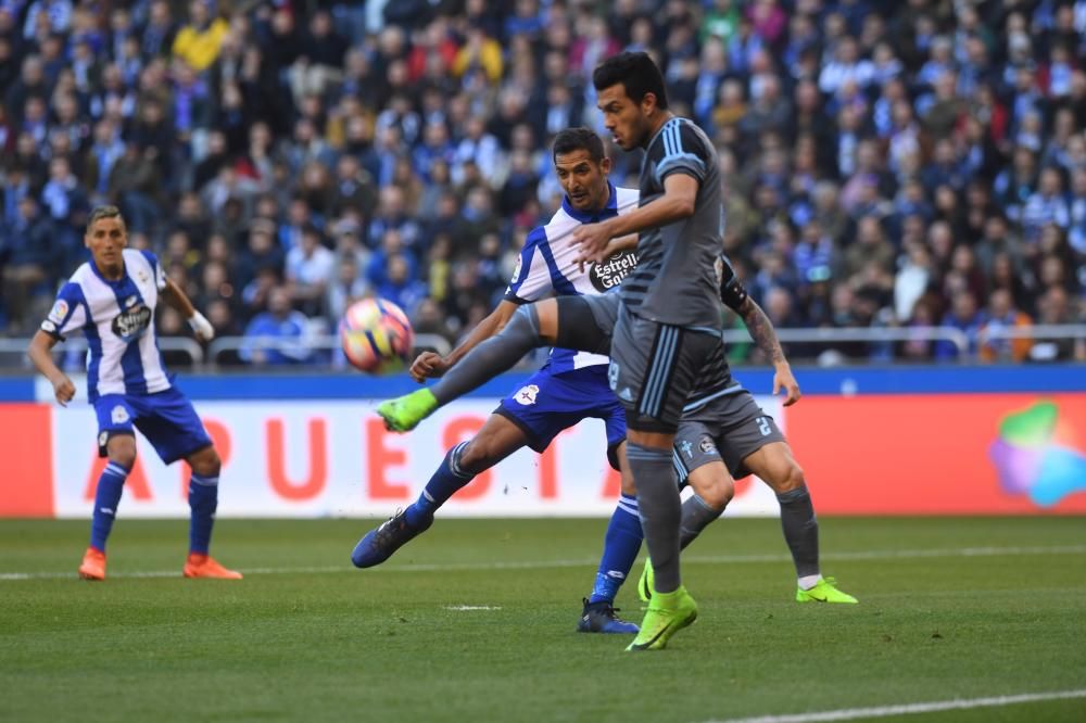 El Dépor cae en el derbi ante el Celta