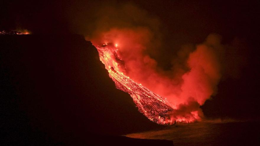 Vulkanausbruch auf La Palma: Die Lava erreicht das Meer