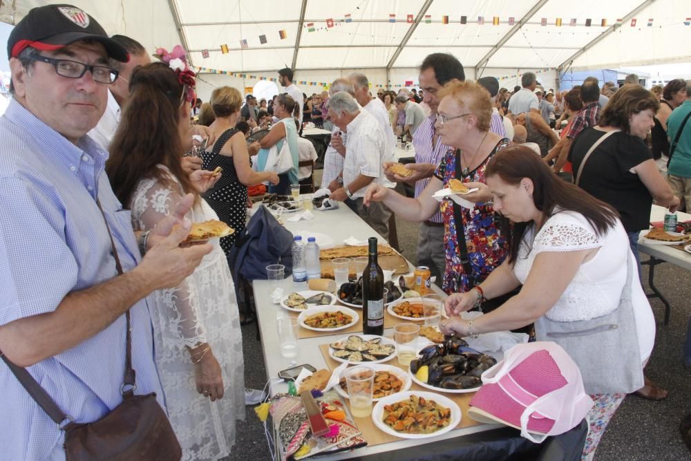 La fiesta gastronómica en honor al producto estrella de Moaña también quiso ser un homenaje a la figura de la mujer