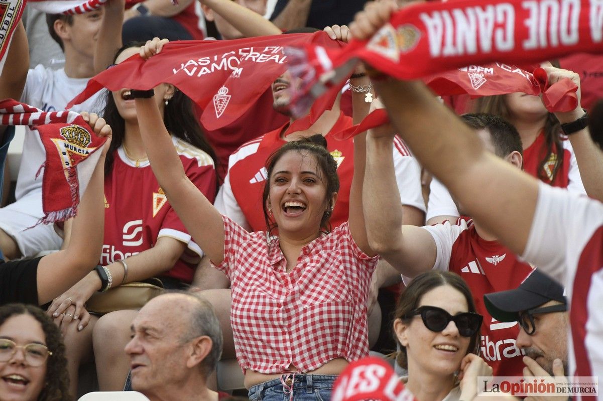 Así fue el encuentro del play off del Real Murcia y el Nástic en la lucha por el ascenso