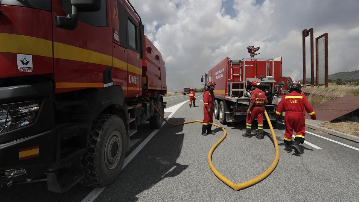 Horas de tensión en Navarra con consecuencias devastadoras