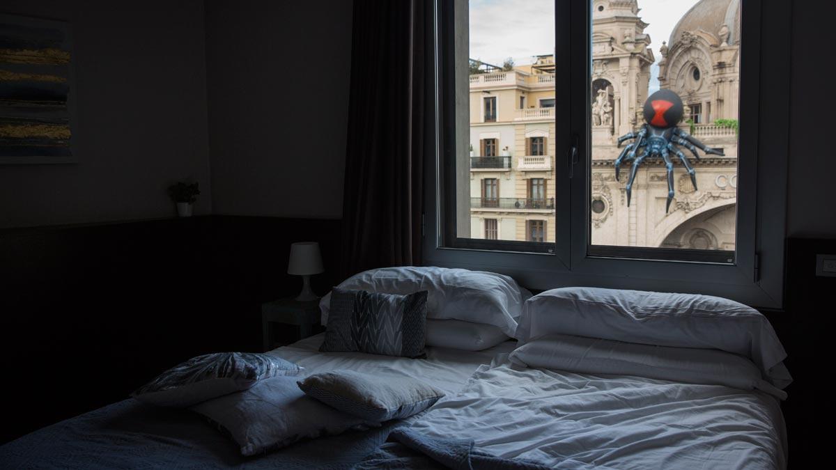 Interior de un piso turístico en Barcelona