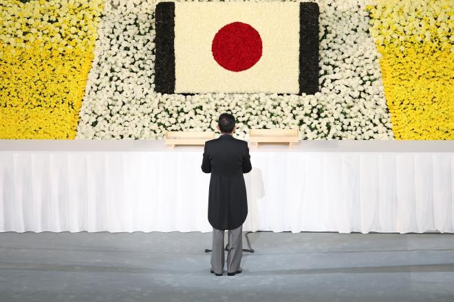 El funeral de estado de Shinzo Abe, en imágenes